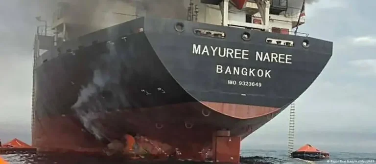 อิหร่านโจมตีเรือสินค้าไทย