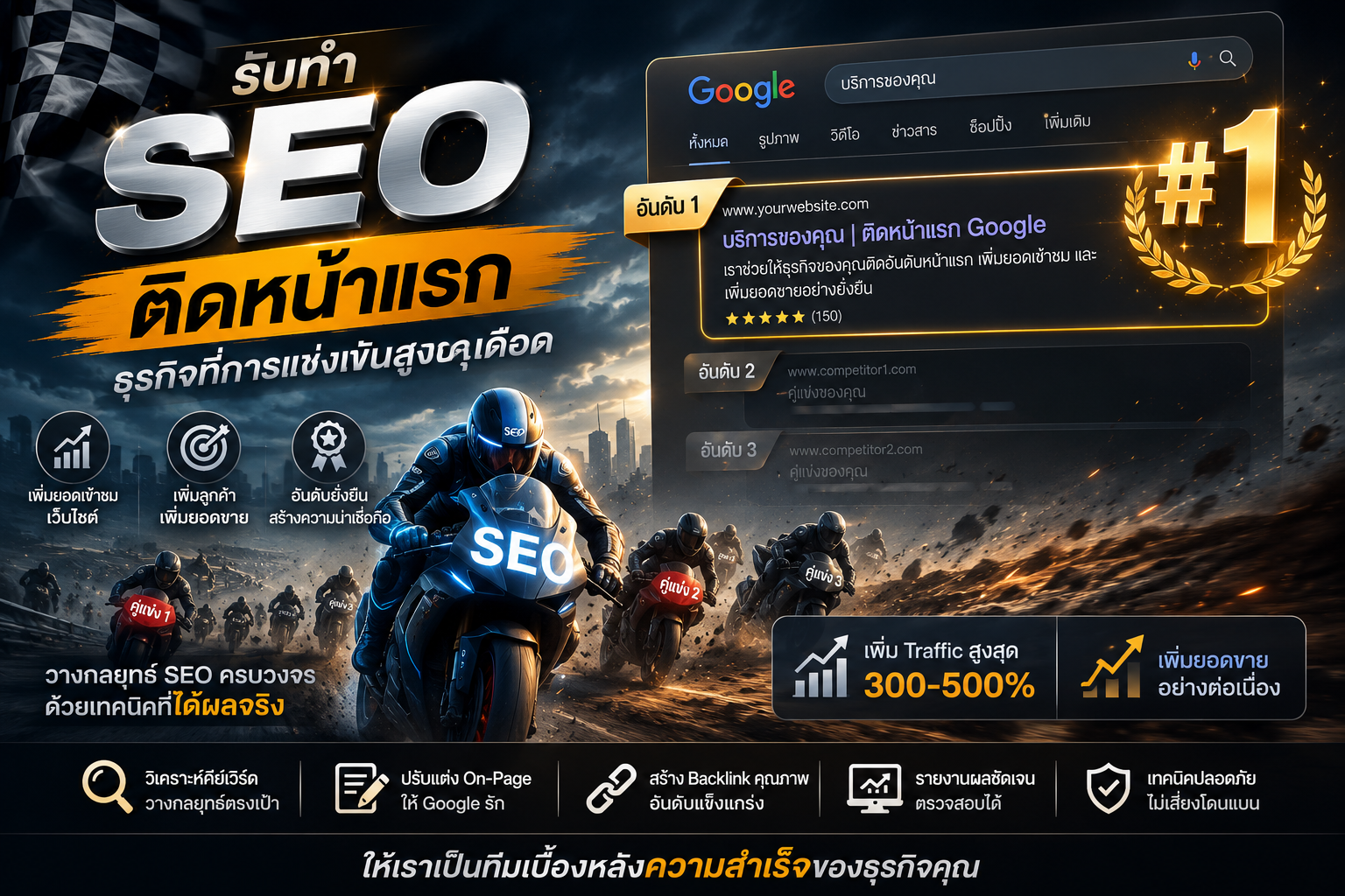 รับทำ SEO ติดหน้าแรก