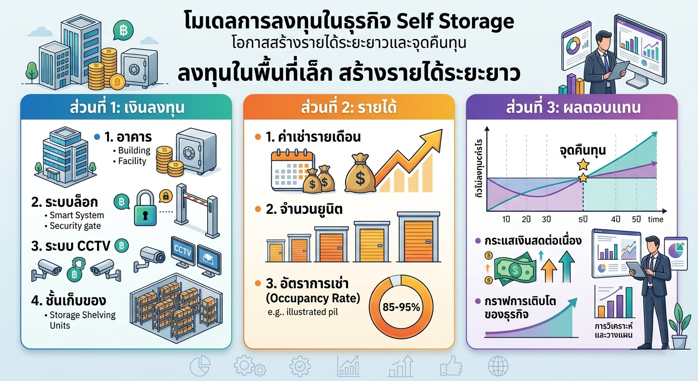 ธุรกิจ Self Storage